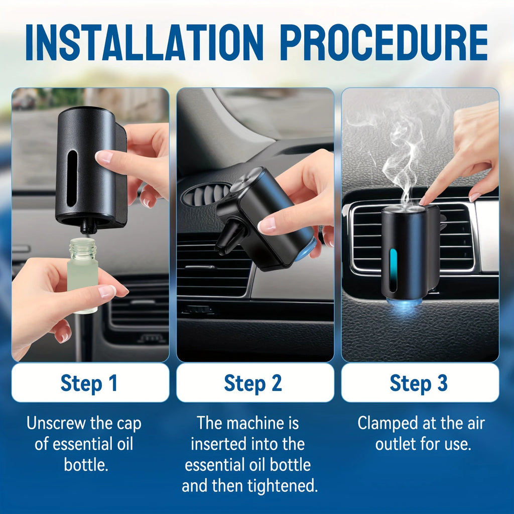 Ambientador Inteligente para coche 3x1